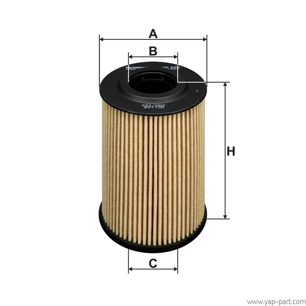 03L115466 - Filtron OE688 Yağ Filtresi - Görsel 2