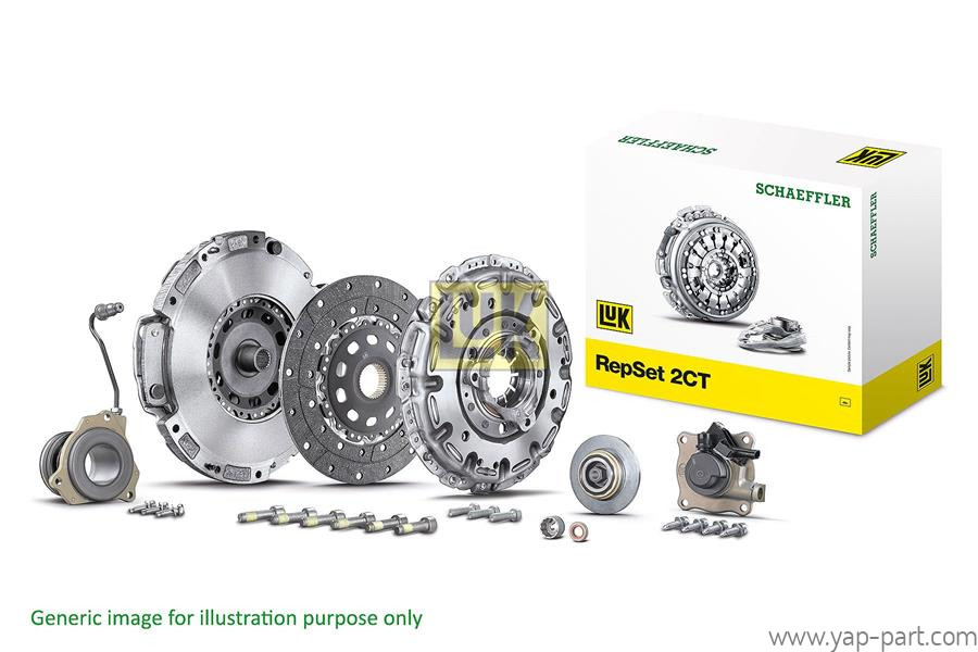 LUK 603100700 DSG Kavrama Seti ve Volan (1.6 TDI 7 İleri Kuru Tip) - 0AM141017BK